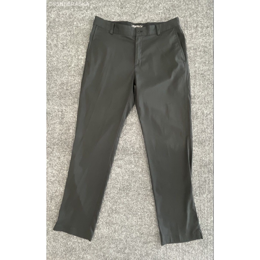 NIKEGOLF Black Men's Pants Dri Fit Performance Stretch Chino‎ - Size 32x32 M